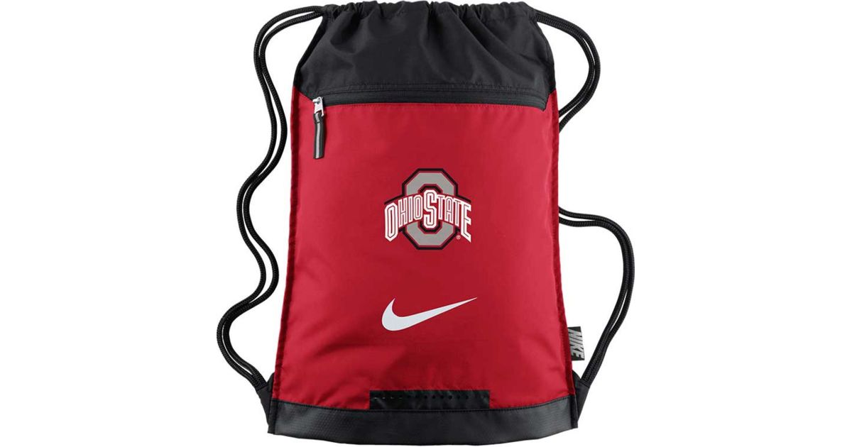 Nike Ohio State Buckeyes Training Gym Bag in Red for Men Lyst