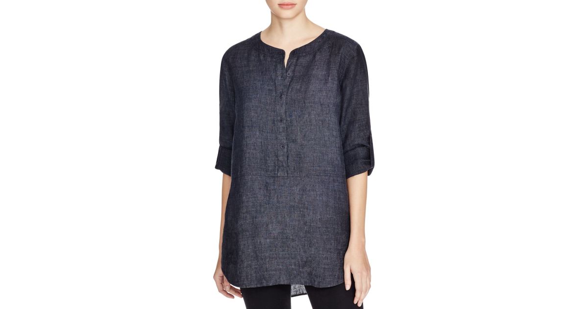 eileen fisher denim jumper