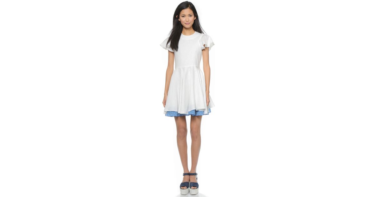 Opening ceremony white clearance dress