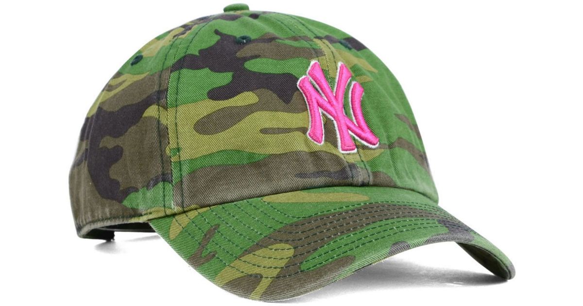 new york yankees hat womens camo