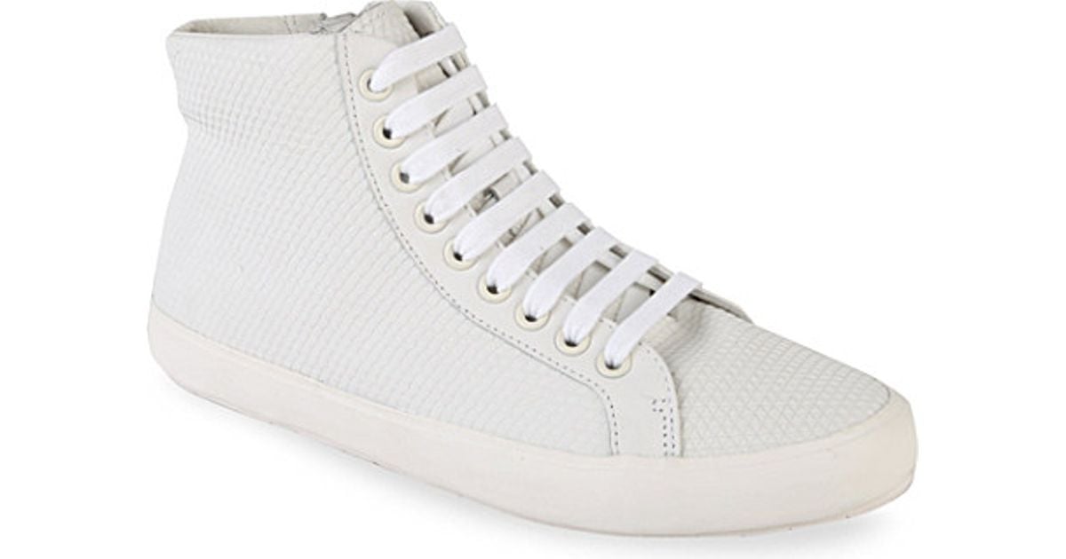 Camper Portal Textured Leather High-Top 