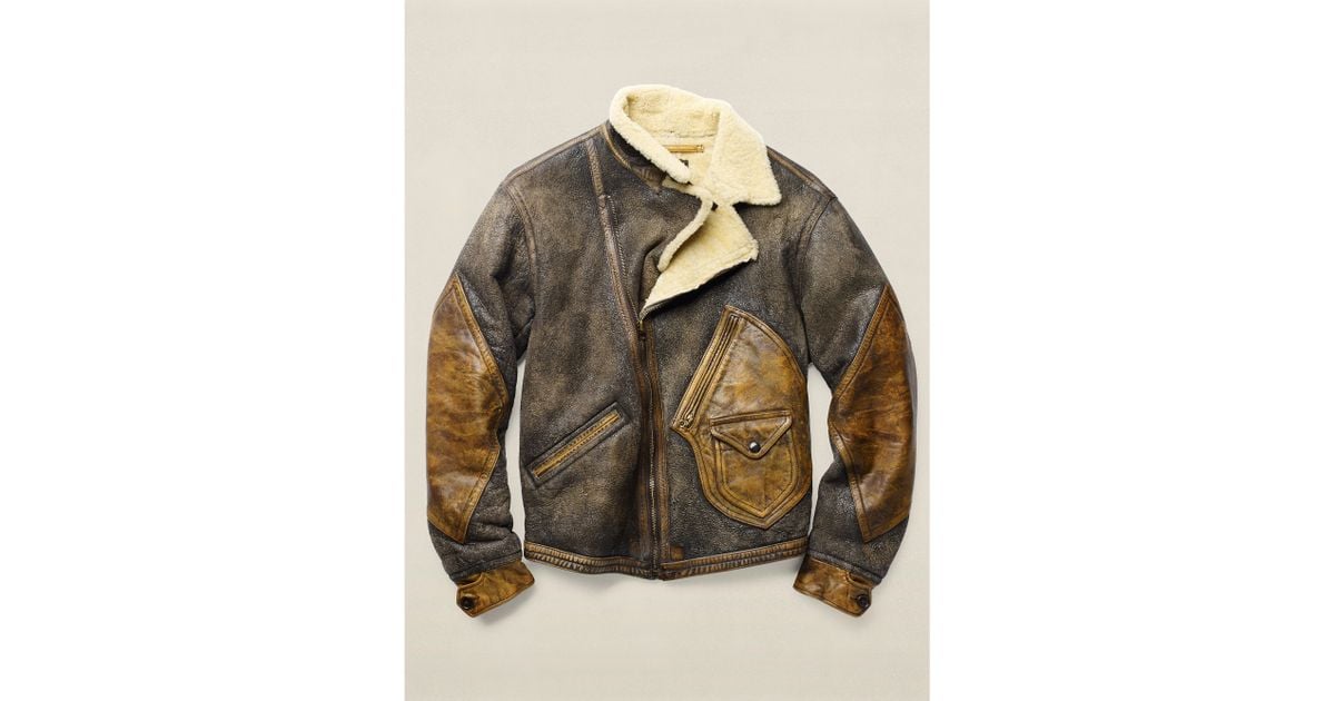 rrl shearling jacket