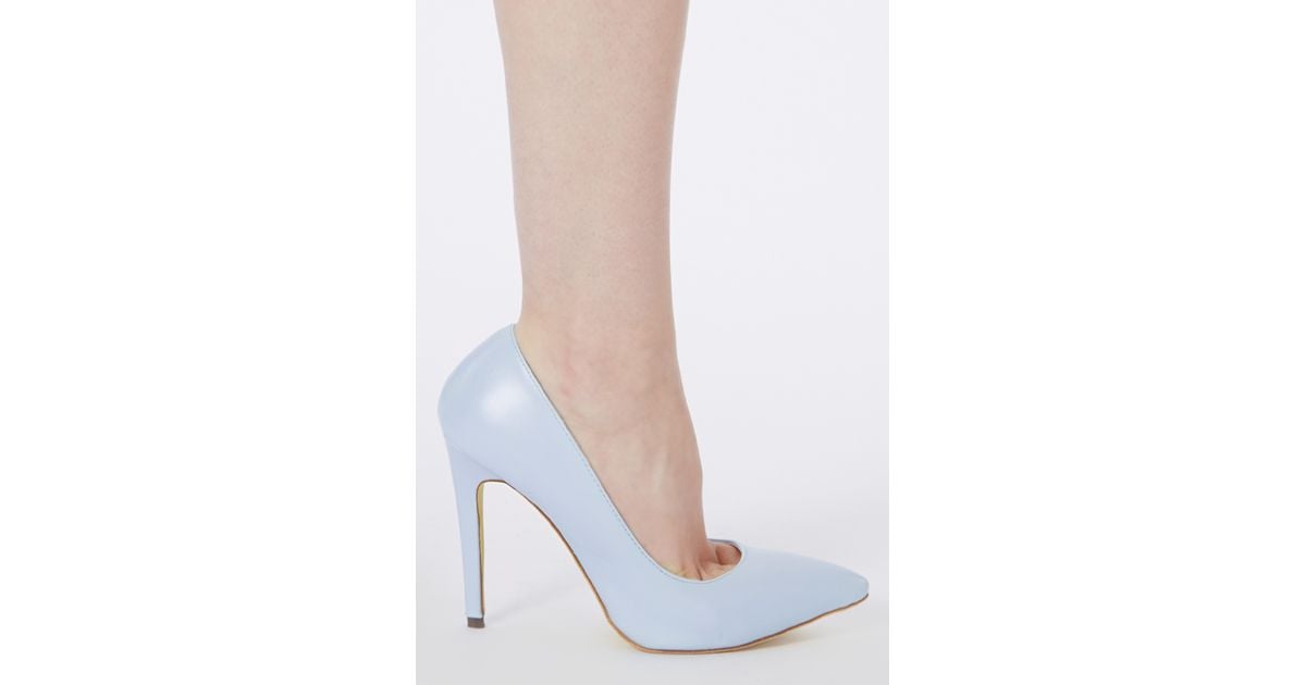 baby blue court shoes