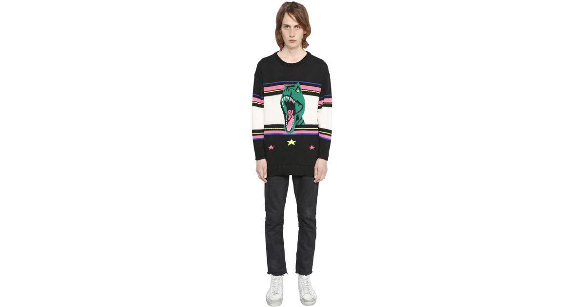 saint laurent t rex sweater