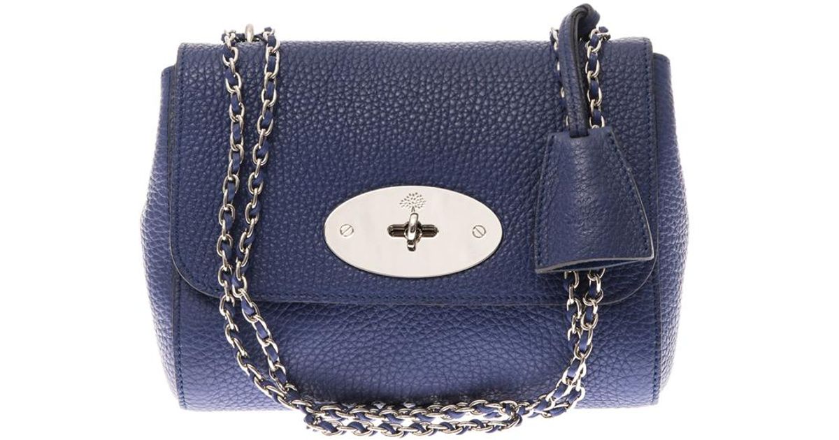 navy mulberry handbag