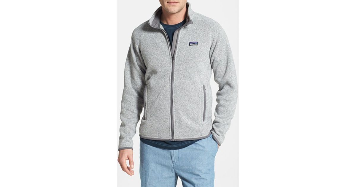 patagonia better sweater jacket stonewash
