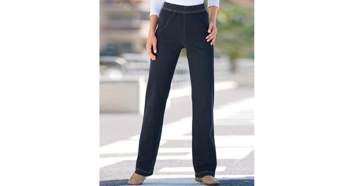 damart pull on jeans