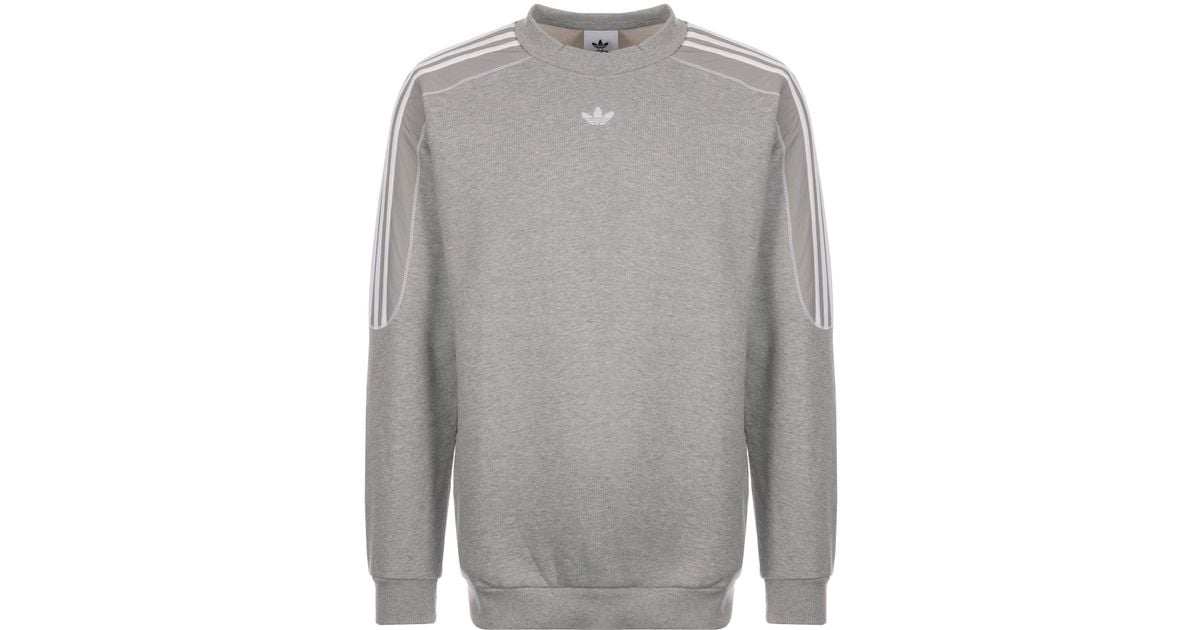 adidas Originals radkin sweatshirt in gray adidas Originals radkin sweatshirt in gray
