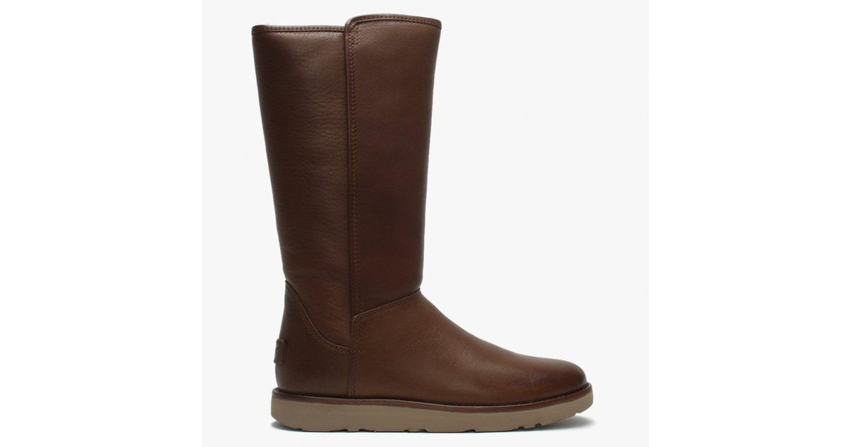 ugg abree leather tall