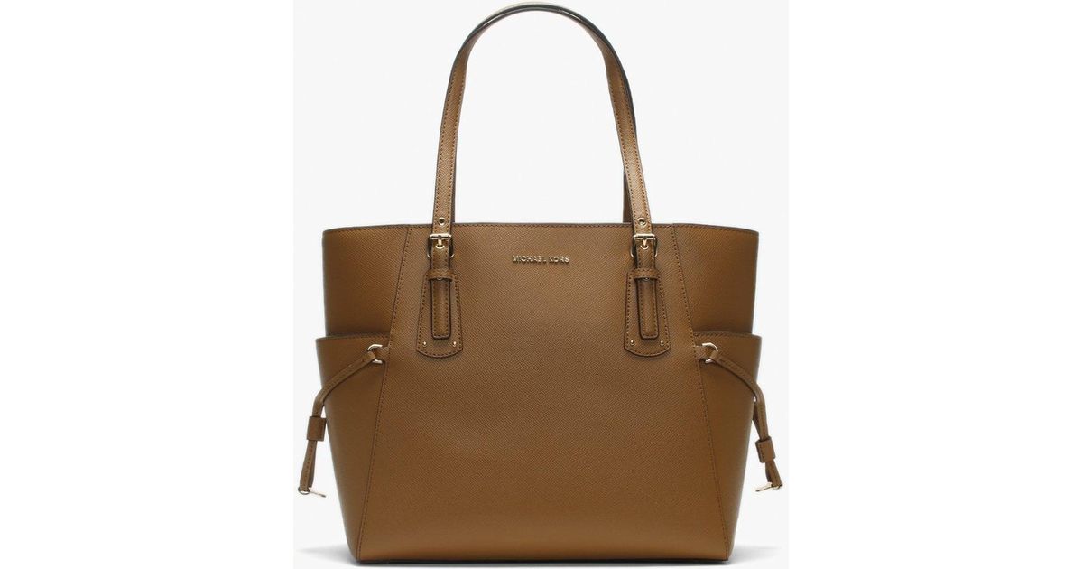 Voyager Large Saffiano Leather Tote Bag IUCN Water