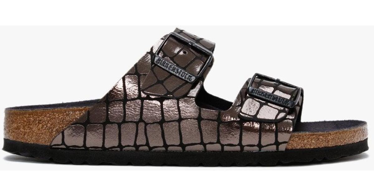 gator gleam black birkenstock