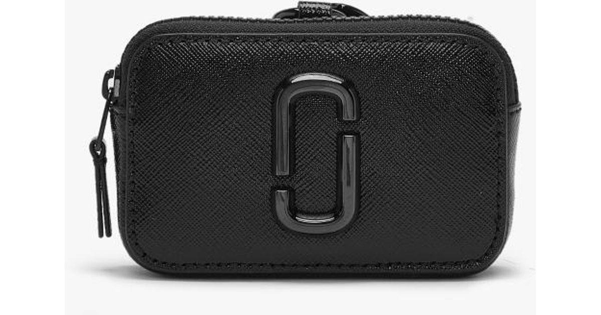 Marc Jacobs The Nano Charm Black Leather Purse Lyst