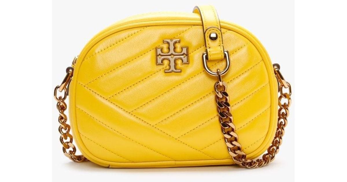 tory burch purse yellow