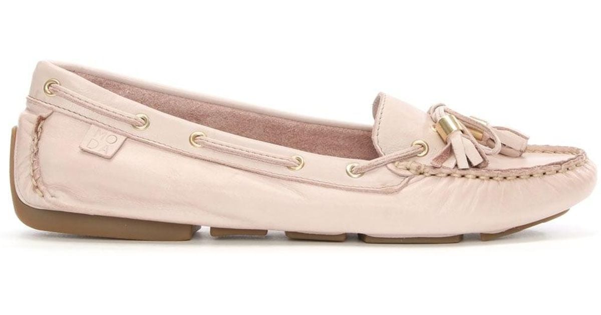 moda in pelle moccasins