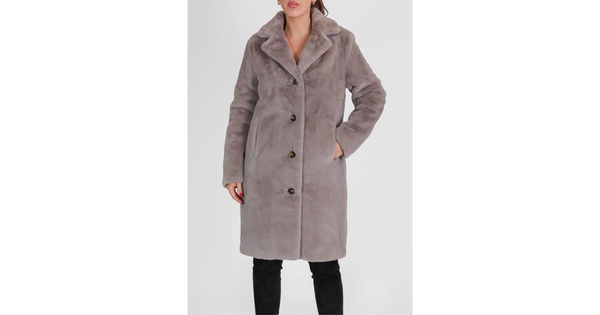 Oakwood Coats Uk Oakwood Hyper Leather Baffle Plain Hood Coat