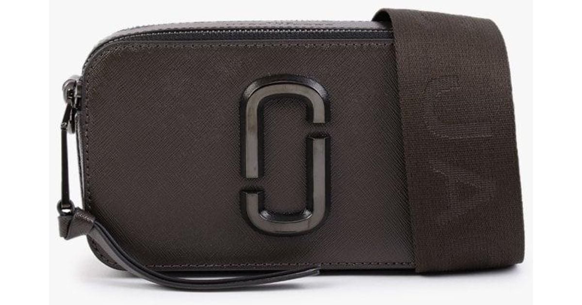 The Snapshot DTM Ink Grey Leather Camera Bag