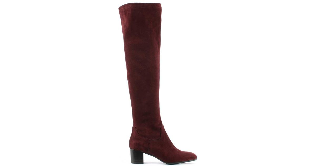 mid heel knee boots
