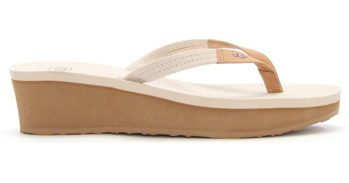 ugg wedge flip flops