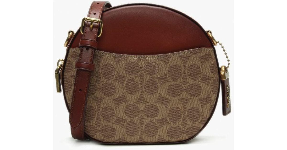 round coach bag