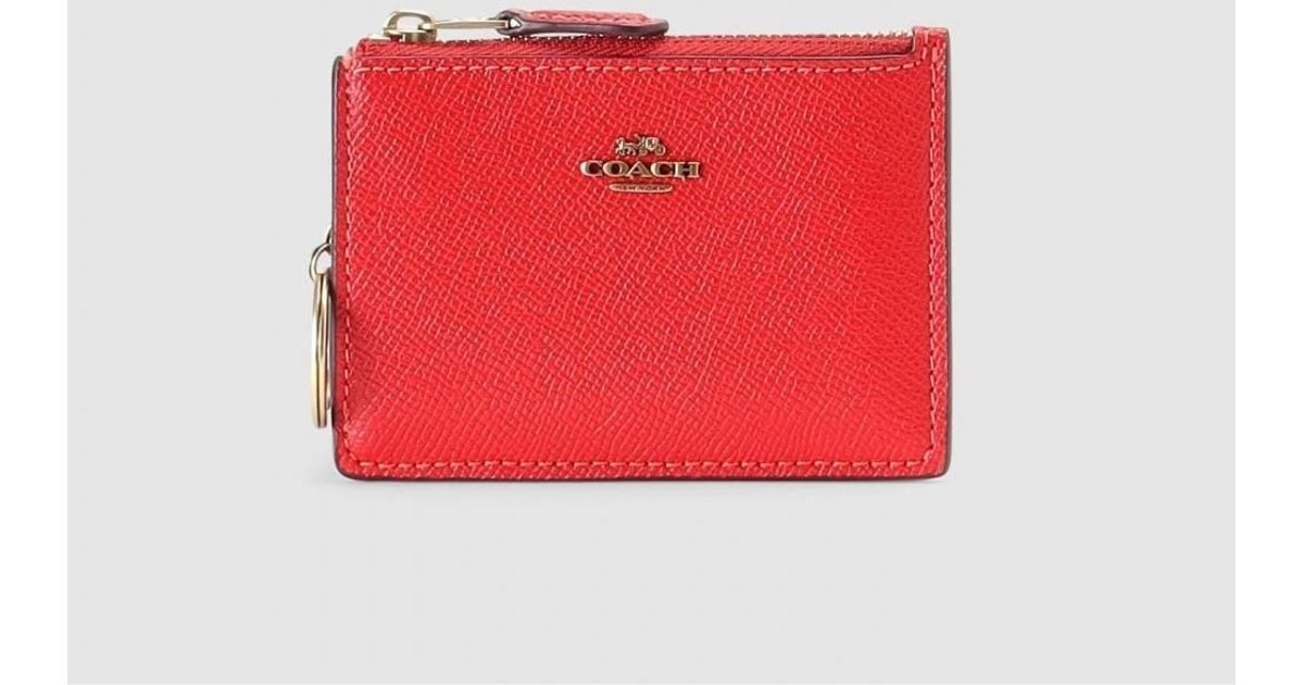 Coach mini id skinny leather purse new arrivals