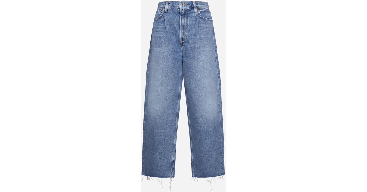Agolde Dagna Baggy Jeans in Blue | Lyst UK