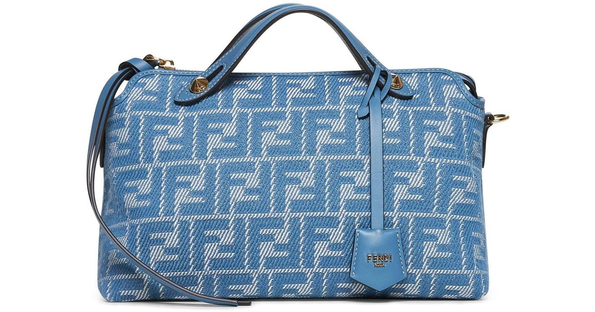 Fendi By The Way Soft Medium Handbag in Blue | Lyst