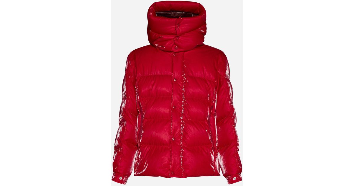 Moncler Verdon Quilted Ripstop Down Jacket in Red for Men Lyst