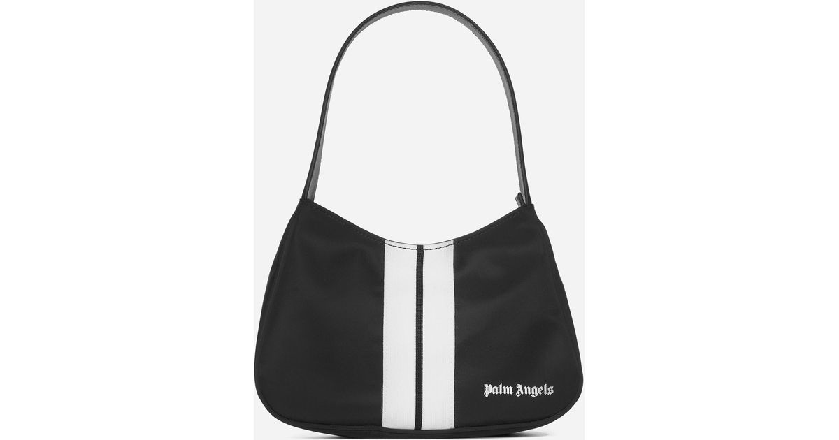 Palm Angels Synthetic Logo Nylon Bag in Black | Lyst