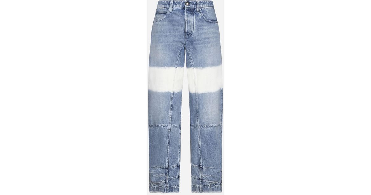 Jil Sander Blue Band wide Leg Jeans