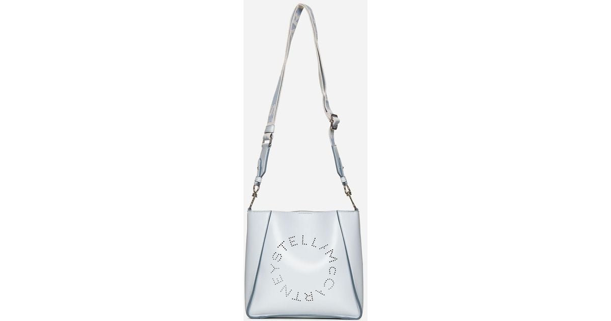 Stella mccartney perforated logo alter nappa crossbody bag sale