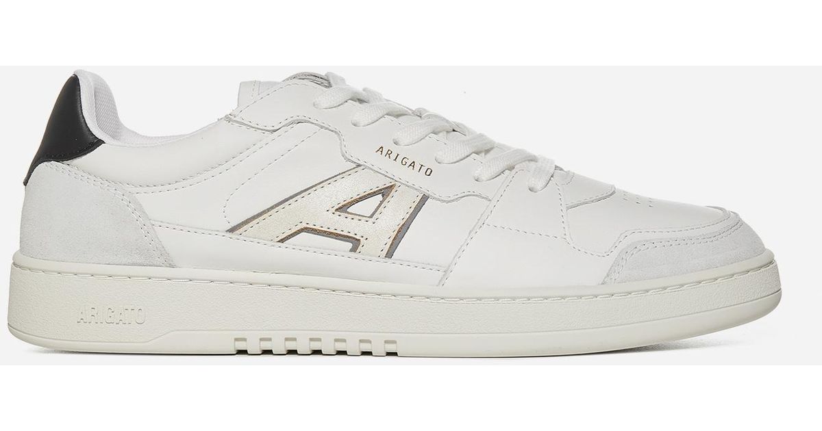Axel Arigato Ace A Leather And Suede Sneakers in White for Men - Lyst