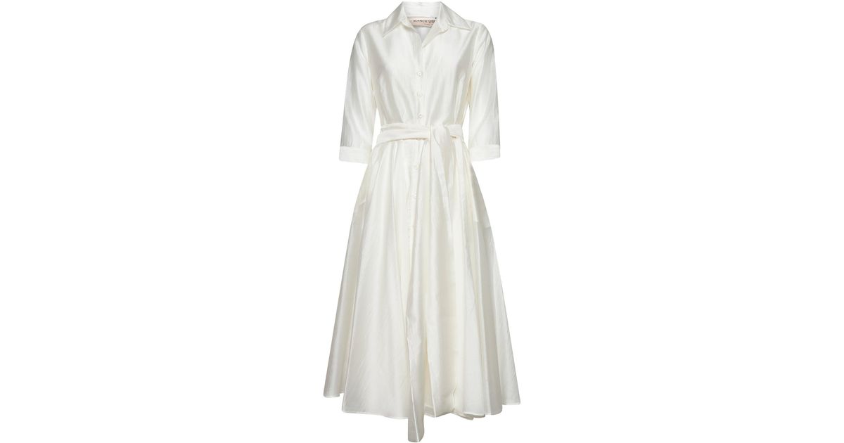 オールインワン・サロペット Blanca Vita Lightweight Muslin Midi Dress With Wrap-Around Blanca Vita Lightweight Muslin Dress With Wrap-Around Belt