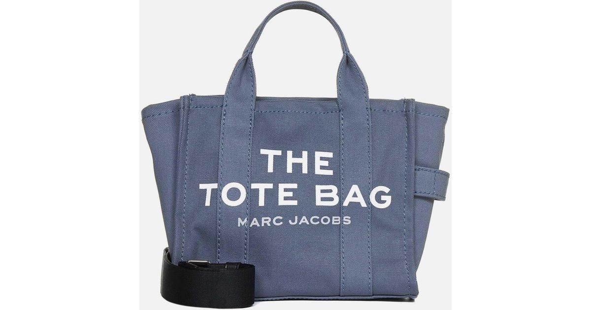 Marc Jacobs The Mini Tote Canvas Bag in Blue | Lyst UK