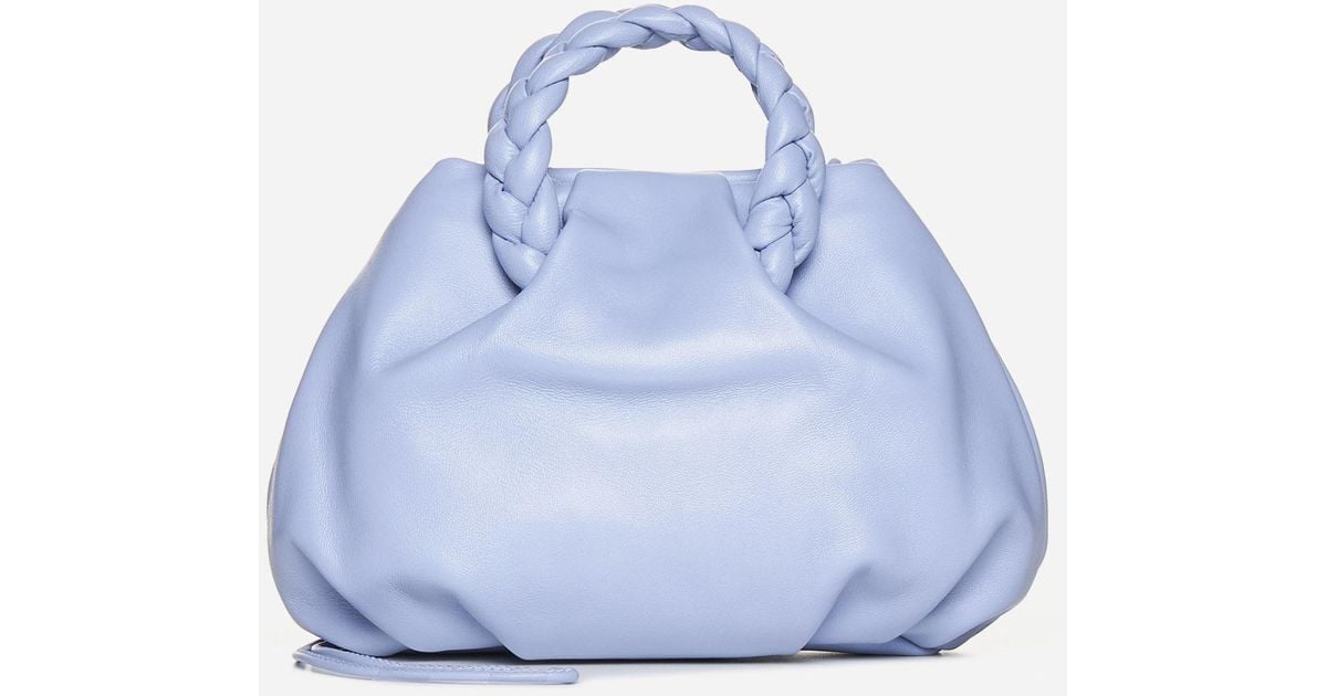 Hereu Bombon Small Leather Bag in Blue | Lyst