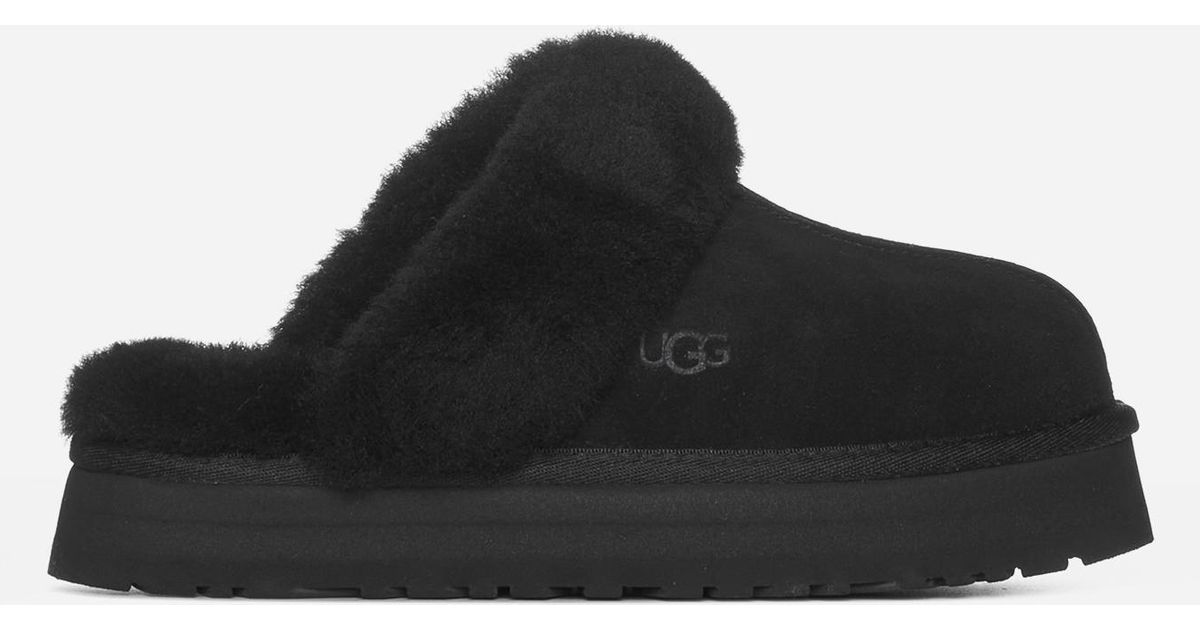 UGG Disquette Suede Mules | Lyst