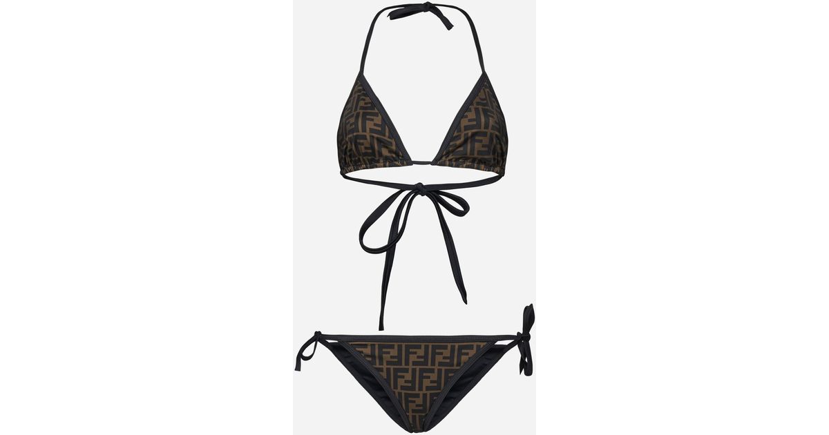 ビキニ FENDI SS25 Micro patchwork bikini briefs (FXBA52AT8T F1MVQ) Fendi Micro patchwork bikini briefs available on julian