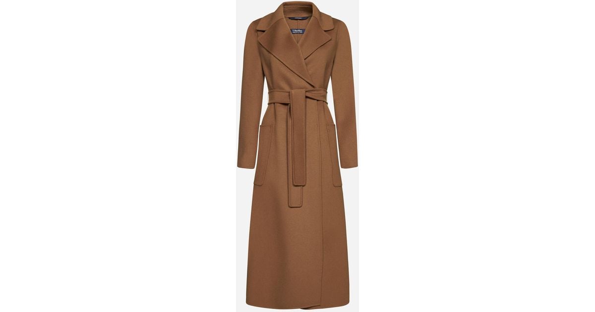 Max Mara Paolare Virgin Wool Coat | Lyst