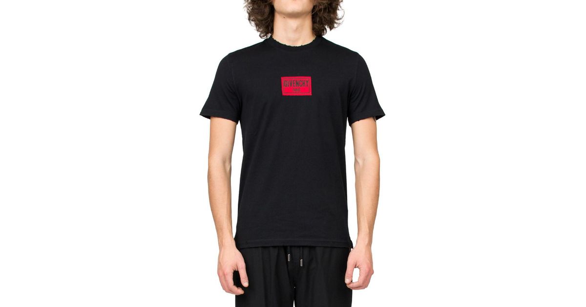 givenchy patch t shirt