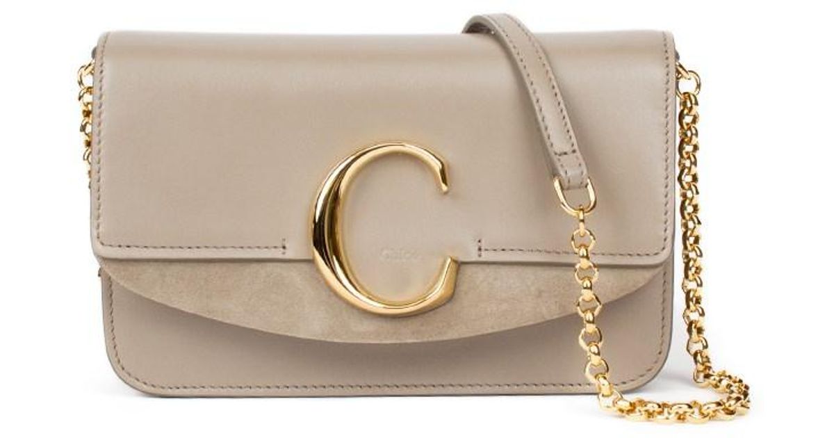 chloe clutch with chain