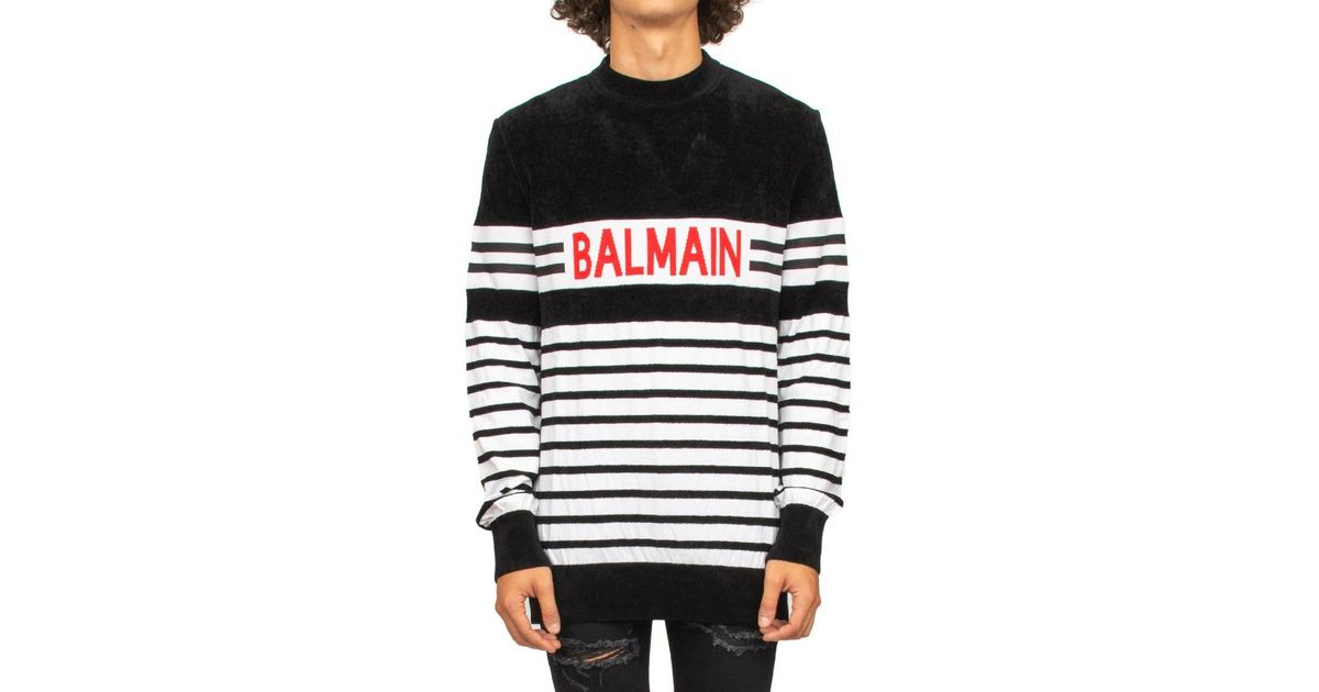 balmain jumper black