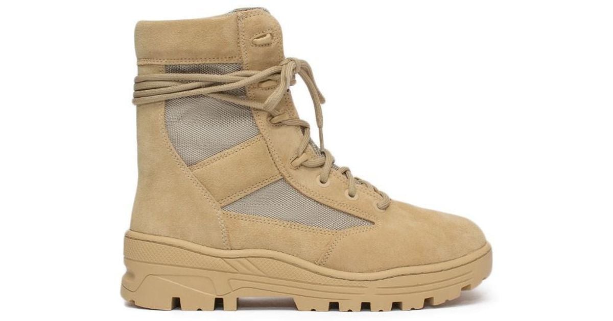 Yeezy Military Boots- Season 4 in Natural for Men | Lyst