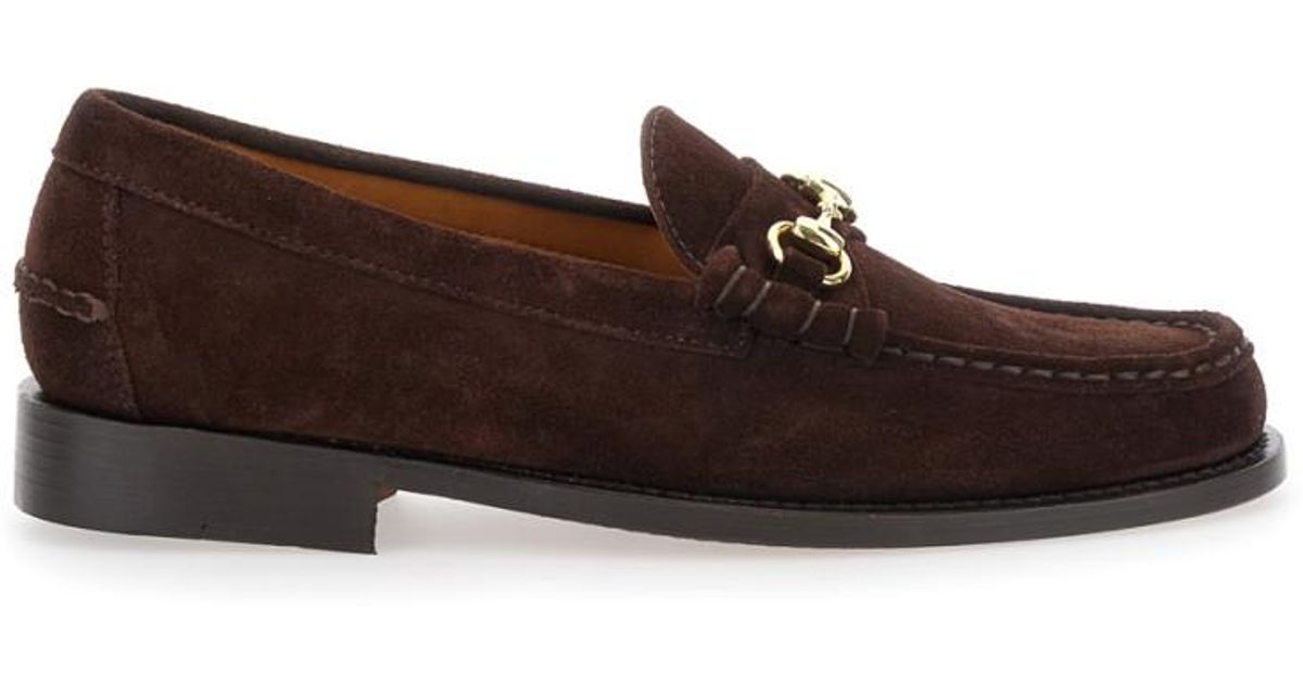Sebago Slip On Loafers in Brown for Men | Lyst