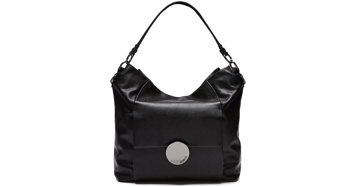 mimco black handbag
