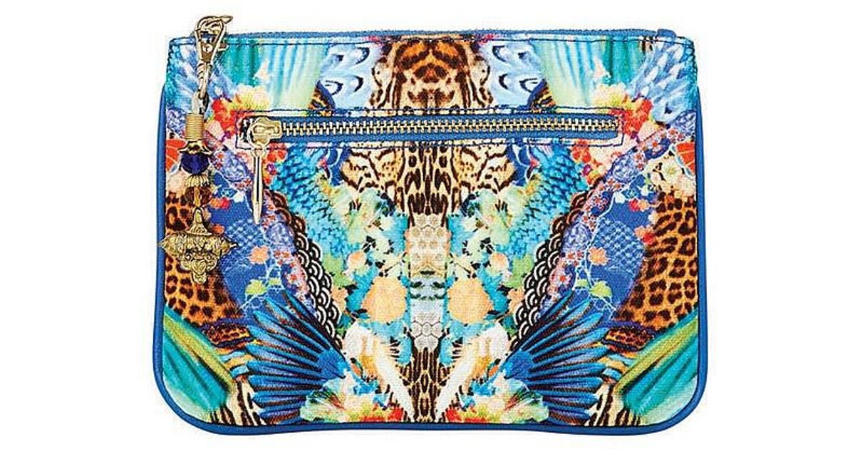 Camilla Blue Phone Coin Purse