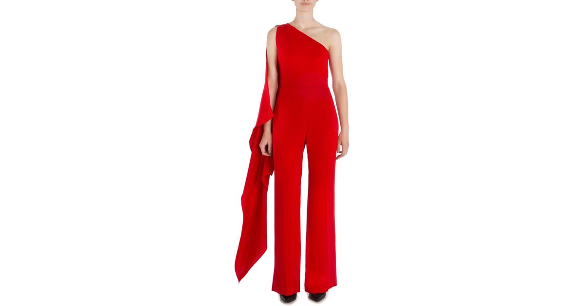 carla zampatti red jumpsuit