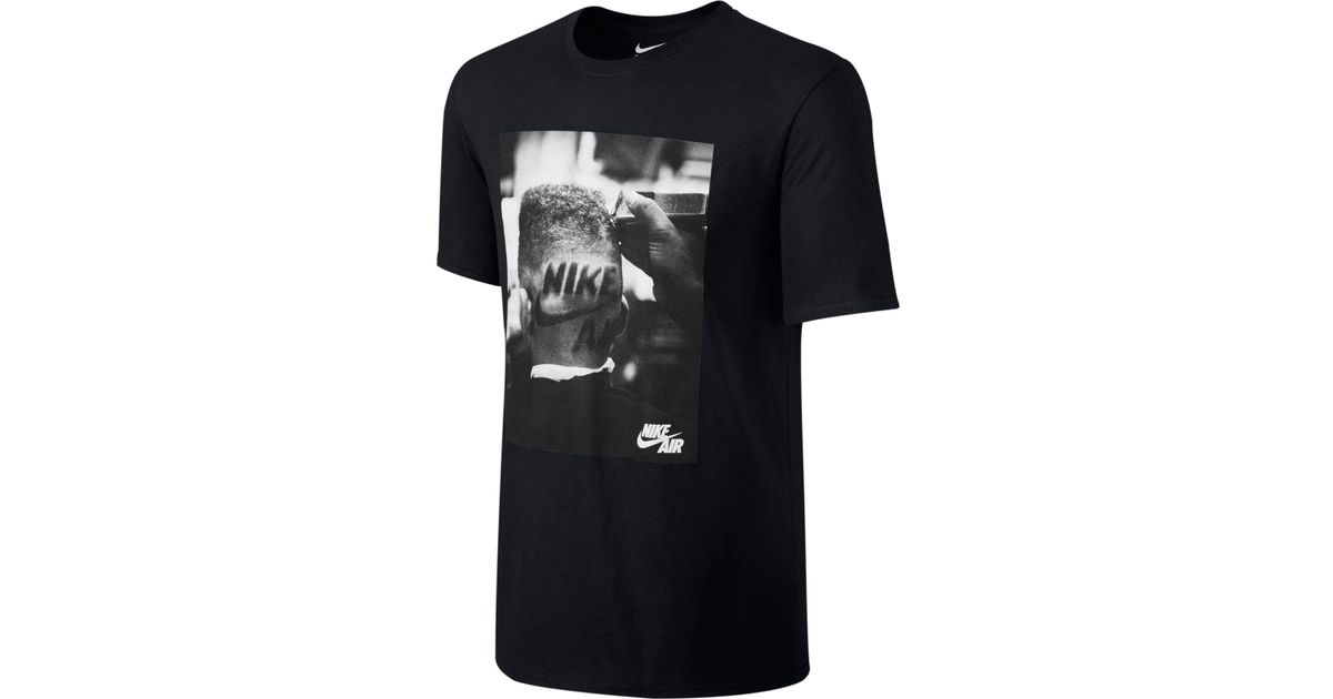 nike haircut t shirt