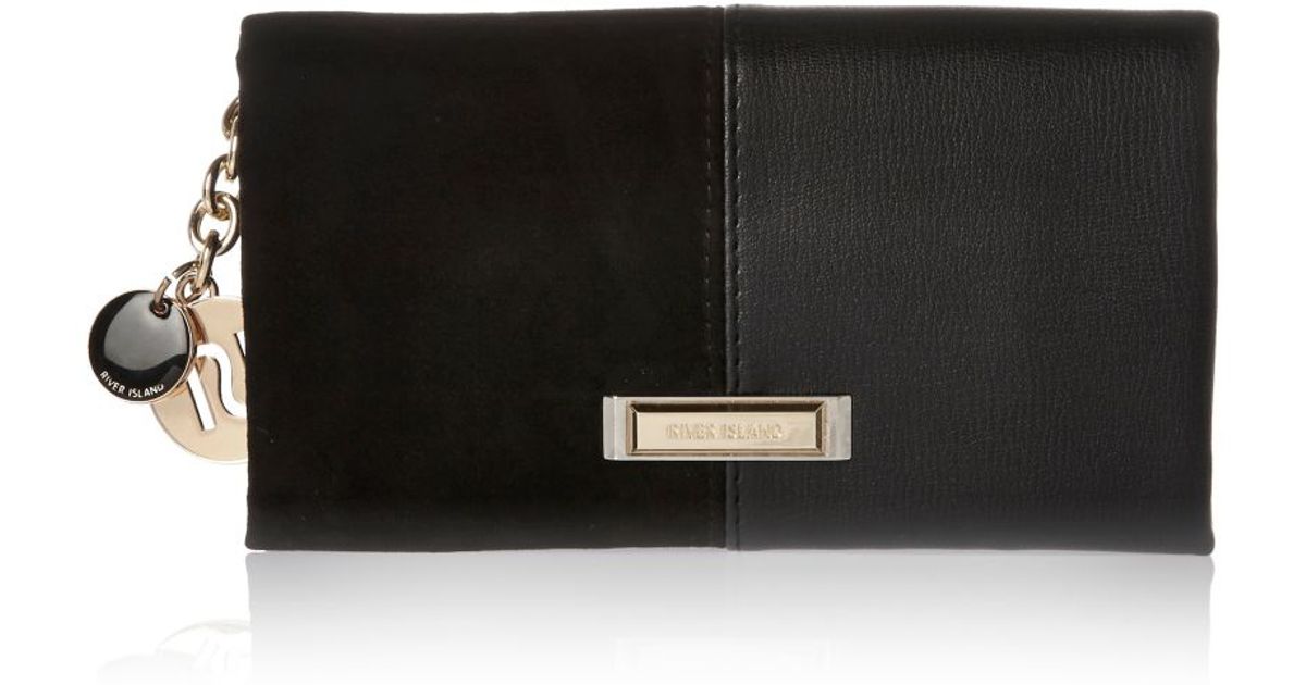 river island black purse