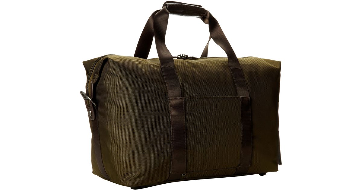 Tumi Alpha 2 Small Soft Travel Satchel In Olive Green Lyst Tumi Alpha 2 Small Soft Travel