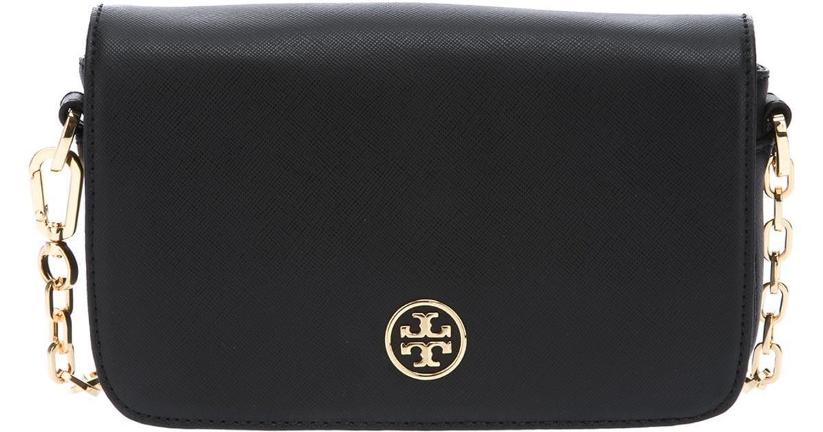 Tory Burch Chain Strap Shoulder Bag in Black Lyst
