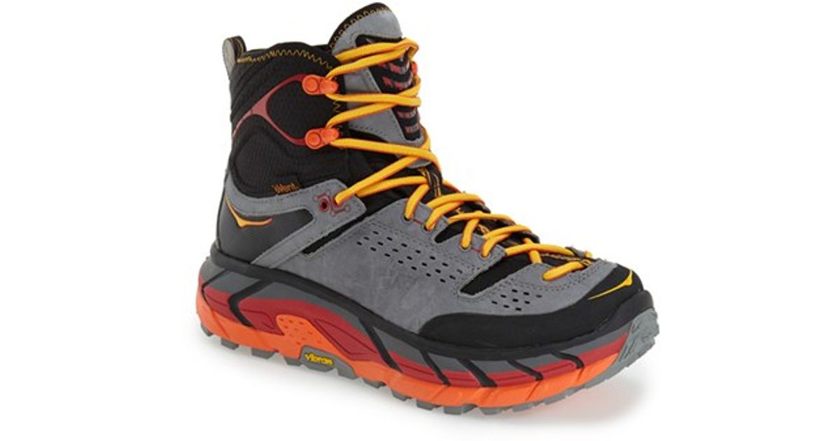 Hoka One One Tor Ultra Hi Wp Ankle Boots Lyst